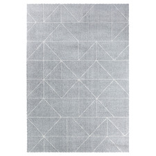 Silver Lambert Microfibre Rug