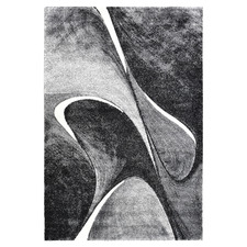 White Steffen Power-Loomed Rug