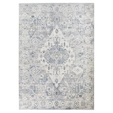 Blue Danial Power-Loomed Rug
