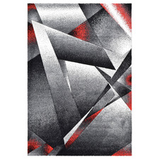 Red Sophos Power-Loomed Rug