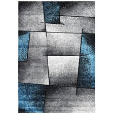 Turquoise Photina Power-Loomed Rug
