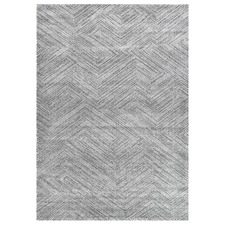 Grey Arlo Power-Loomed Rug
