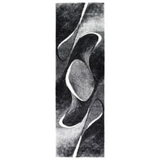 White Steffen Power-Loomed Rug