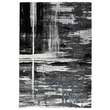 Dark Grey Kenny Power-Loomed Rug