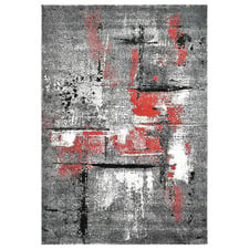Red Landbert Power-Loomed Rug