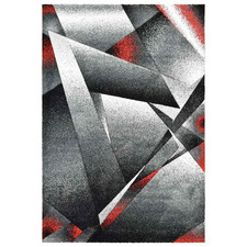 Red Arri Power-Loomed Rug