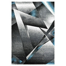 Turquiose Arri Power-Loomed Rug