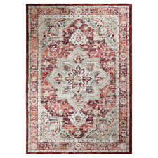 Red Juna Power-Loomed  Rug