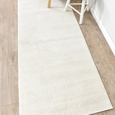 Cream Adonis Contemporary Runner
