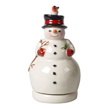 Nostalgic Melody Snowman Rotating Music Box