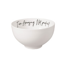 Amazing, Not Perfect Statement 14cm Cereal Bowl