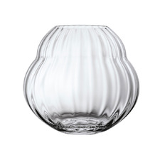 16cm Rose Garden Glass Vase
