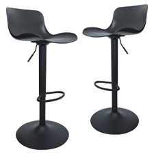 extra tall black bar stools