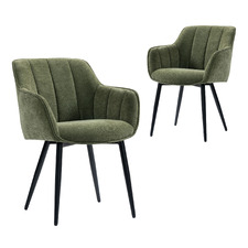 Allevia Chenille Dining Chairs (Set of 2)