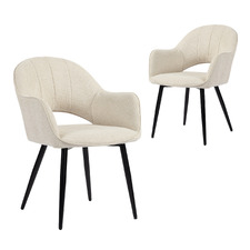 Astoria Chenille Dining Chairs (Set of 2)