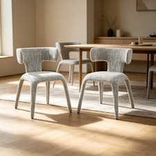 Emma Upholstered Dining Chairs (Set of 2)