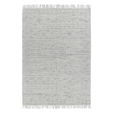 Black & White Perla I Wool Rug