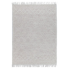 Natural & Blush Perla Wool Rug