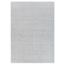 Platinum Aroura Hand-Knotted Wool-Blend Rug