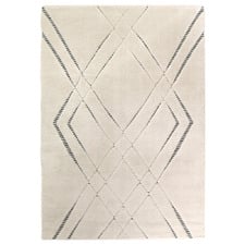 Cream Grey Liege II Power-Loomed Rug