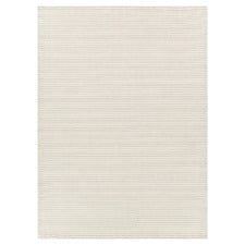 Ivory Zalia Hand-Loomed Wool-Blend Rug