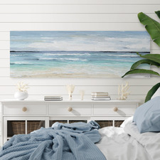 Beach On Stretched Canvas Wall Art