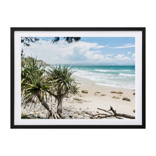 Welcome To Paradise Framed Printed Wall Art