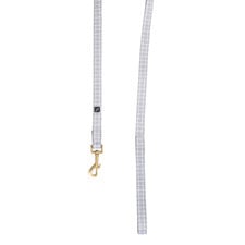 Grey Check Dog Lead