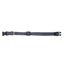 Chequered Neoprene Dog Collar