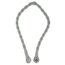 Weaved Cotton-Blend Magnetic Curtain Tieback