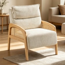 Reverie Corduroy Accent Chair