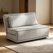 Ember 2 Seater King Single Chenille Sofa Bed