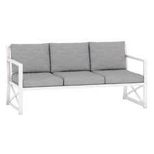3 Seater Bridgeport Aluminium Outdoor Sofa