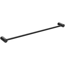Vivid Slimline Single Bar Brass Towel Rail