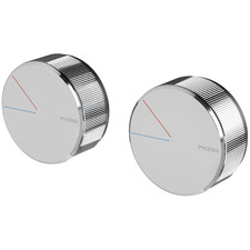 Axia Twin Progressive Shower Bath Wall Mixers (Set of 2) (Set of 2)
