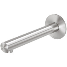 Vivid Slimline SS 180mm Wall Basin/Bath Spout