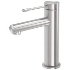 Vivid Slimline SS Short Basin Mixer