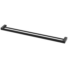 Gloss 800mm Double Bar Towel Rail