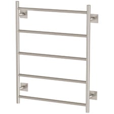 Radii Square Non-Heated Brass Towel Ladder Rail