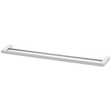 Gloss 800mm Double Bar Towel Rail