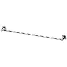 Square Radii Single Bar Brass Towel Rail