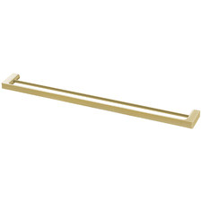 Gloss 800mm Double Bar Towel Rail