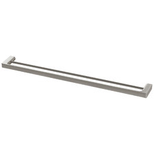 Gloss 800mm Double Bar Towel Rail