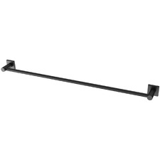 Square Radii Single Bar Brass Towel Rail
