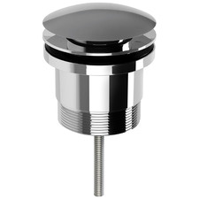40mm Dome Brass Universal Pop-Up Waste
