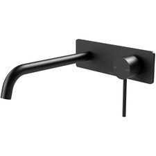 Vivid Slimline 230mm Bath/Basin Wall Mixer Set