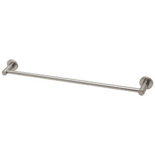 Round Radii Single Bar Brass Towel Rail