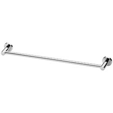 Round Radii Single Bar Brass Towel Rail