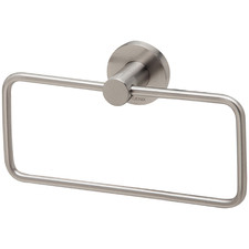 Radii Round 200mm Brass Hand Towel Holder