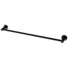 Round Radii Single Bar Brass Towel Rail